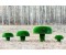 Топиари композиция грибы сыроежки, набор №2 - газон  Deluxe