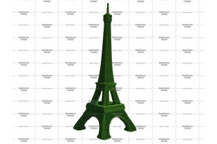 Модель 3D статуя Эйфелева Башня