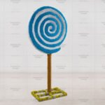 Топиари карамелька, h= 170 см, газон Есо