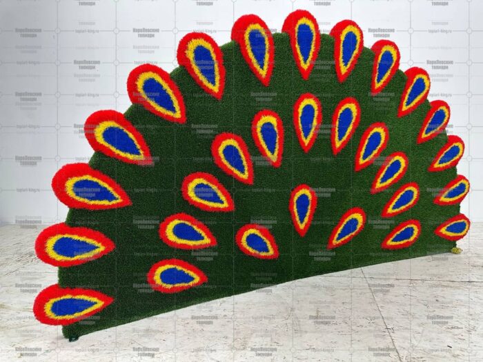 Топиари павлин веерный - газон Eco