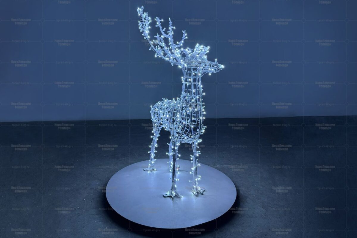 Световая фигура олень Отис h=150 см