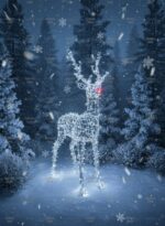 Световая фигура олень Орон