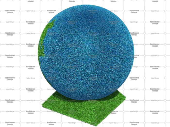 Топиари глобус, h=100 см - газон Eco