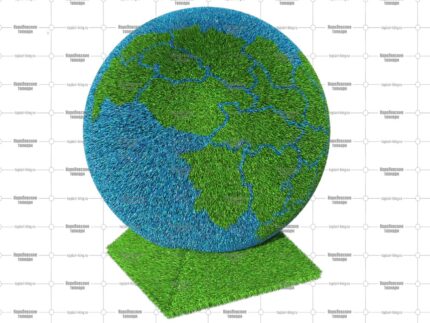 Топиари глобус, h=100 см - газон Eco