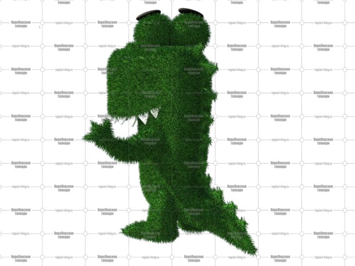 Топиари динозаврик Кеша, h=50 см- газон Eco