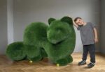 Топиари Соболь, h=100 см -  газон Deluxe Green
