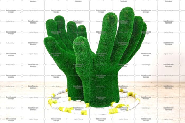 Топиари основа композиции ладони, модель 2 - газон Eco