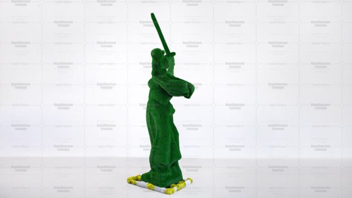 Топиари статуя РОДИНА МАТЬ, h=250см – газон Deluxe Green