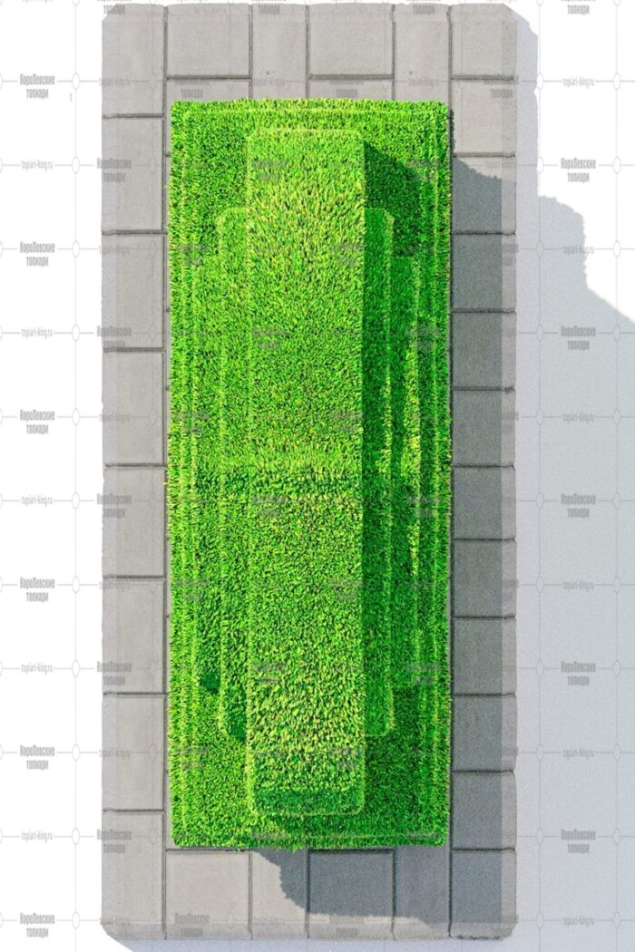 Топиари стела церковная, h=300 см - газон Eco