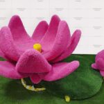 Топиари композиция Лотос – газон Есо+Premium, (ДхШхВ) 20х185х83см