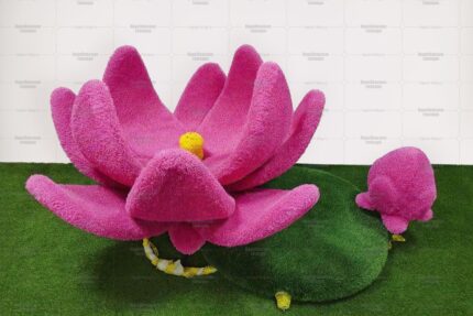 Топиари композиция Лотос – газон Есо+Premium, (ДхШхВ) 20х185х83см