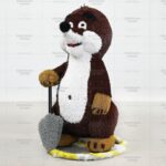 Топиари Крот Рой с лопатой - Есо