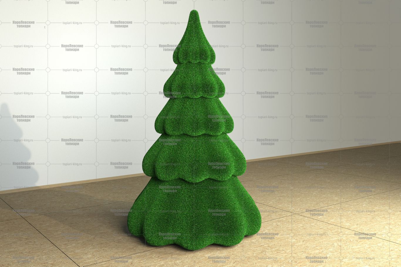 Топиари елочка оливка - газон Eco Топиари елочка оливка - газон Eco