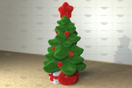 Топиари елка с подарками - газон Eco