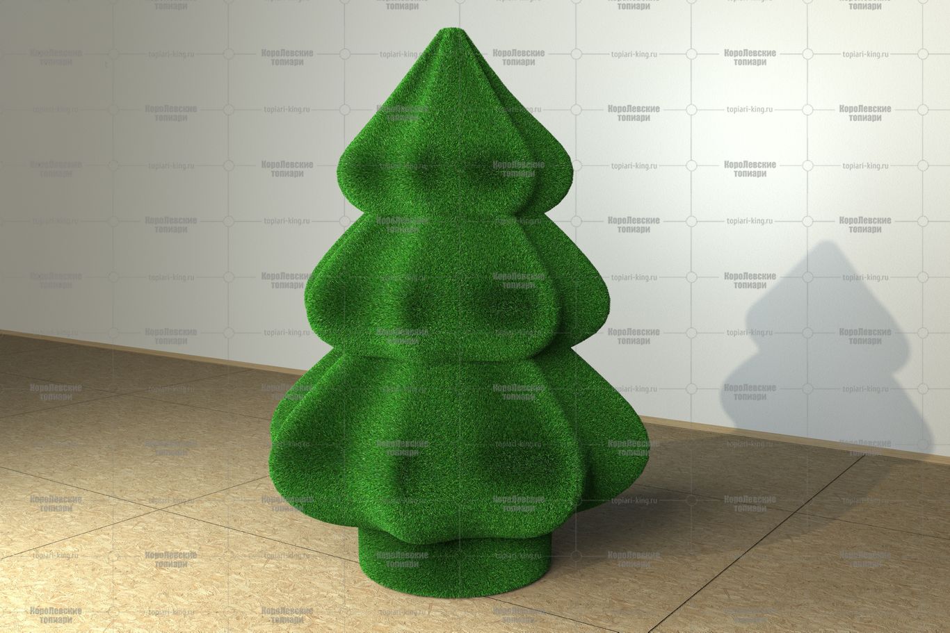 Топиари елочка зефирка - газон Eco Топиари елочка зефирка - газон Eco