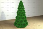 Топиари елочка шаровидная - газон Eco