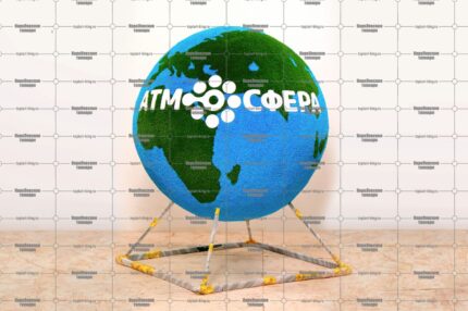 Топиари глобус Атмосфера, h=150  - газон Eco