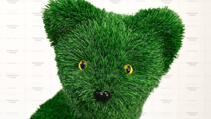 Топиари Кот сидит, модель 2 - газон Deluxe Green