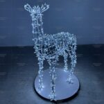 Световая фигура олень самочка h=160 см