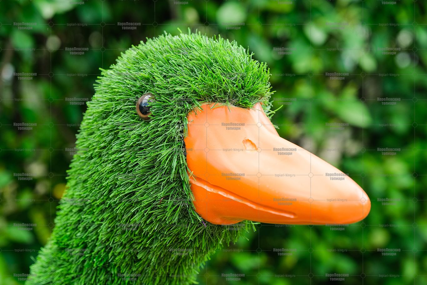 Топиари утка Кряк - газон Eco Топиари утка Кряк - газон Eco