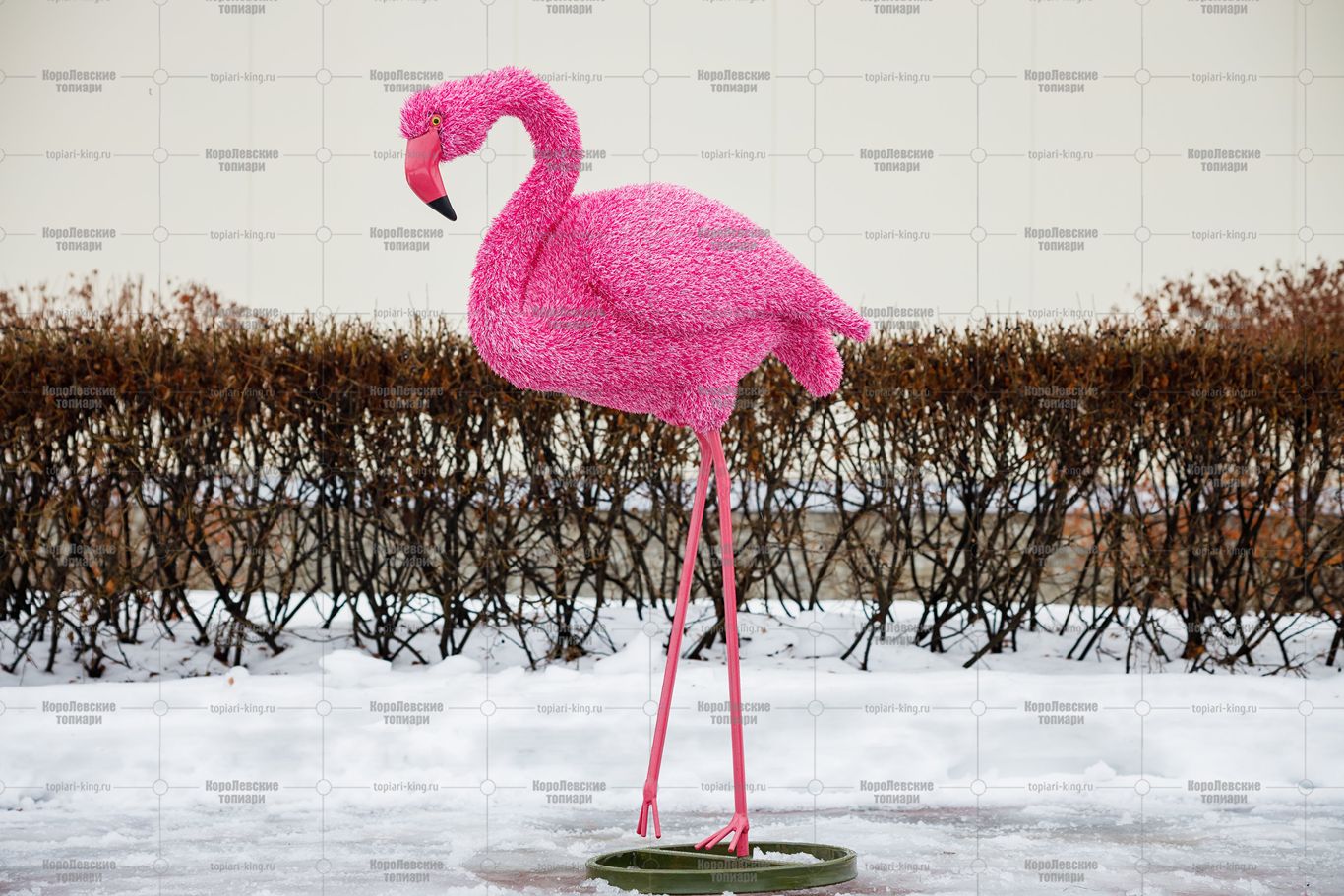 Топиари фламинго, Бриджит - газон Eco Топиари фламинго, Бриджит - газон Eco