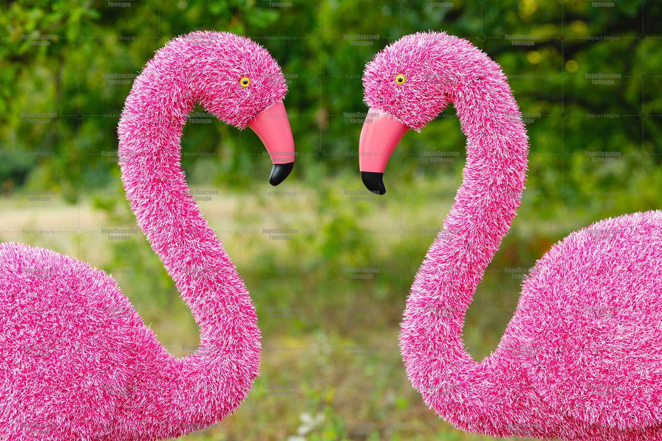 Топиари фламинго, Карина - газон Eco Топиари фламинго, Карина - газон Eco