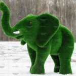 Топиари слон африканский - газон Deluxe