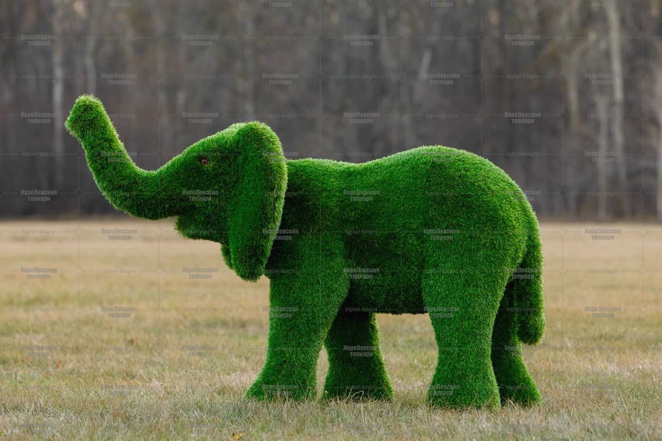 Топиари слоник Антошка - газон Premium Топиари слоник Антошка - газон Premium