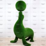 Топиари морской лев с мячом, модель 1 - газон Eco