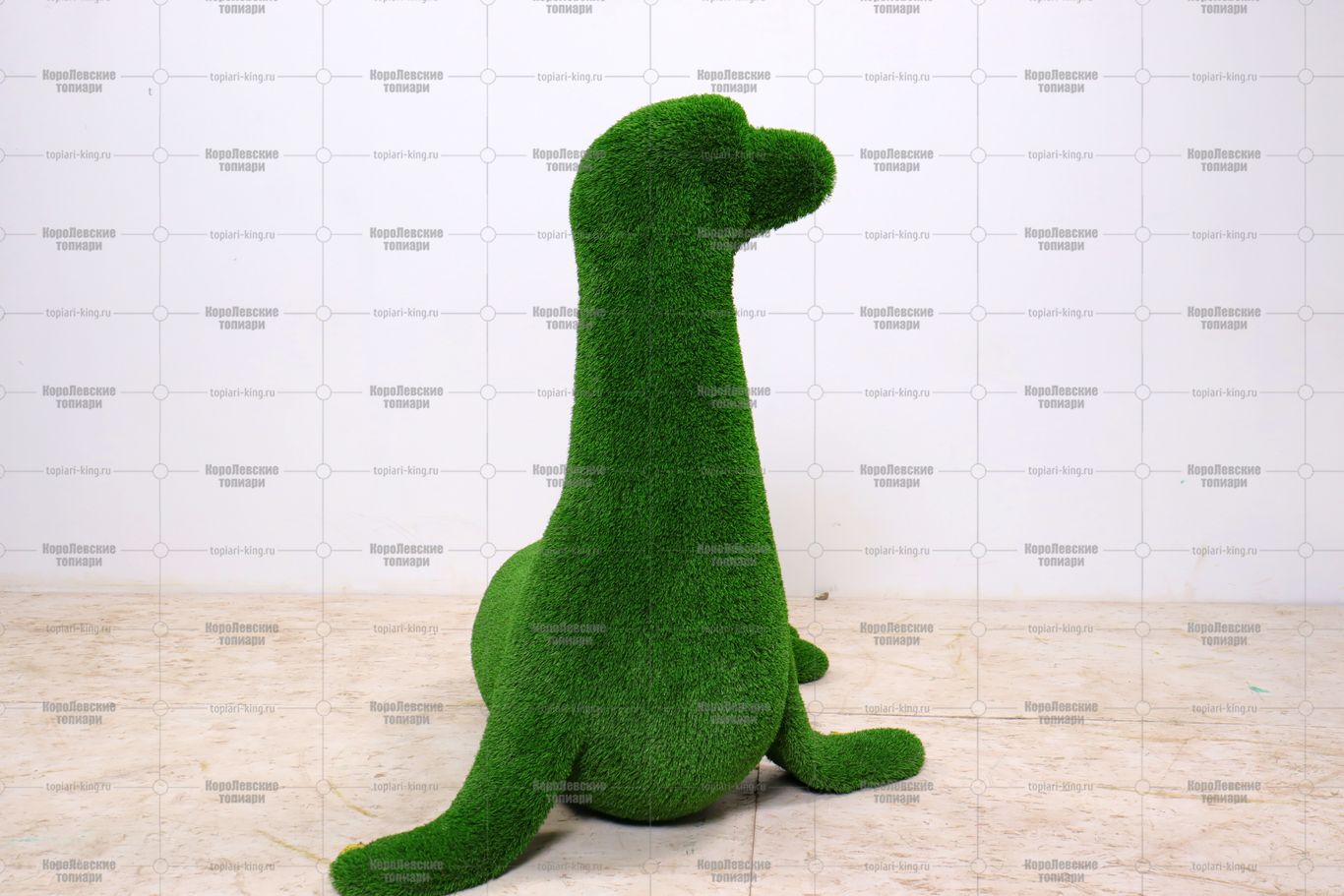 Топиари морской лев, h=120см, модель 2 - газон Eco Топиари морской лев, h=120см, модель 2 - газон Eco