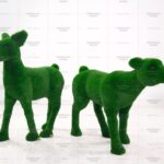 Топиари композиция олени малыши - газон Deluxe Green