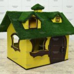 Топиари дом для гномиков (ДхШхВ) 120х100х100см - газон Есо