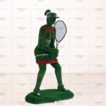 Топиари теннисистка - газон Есо