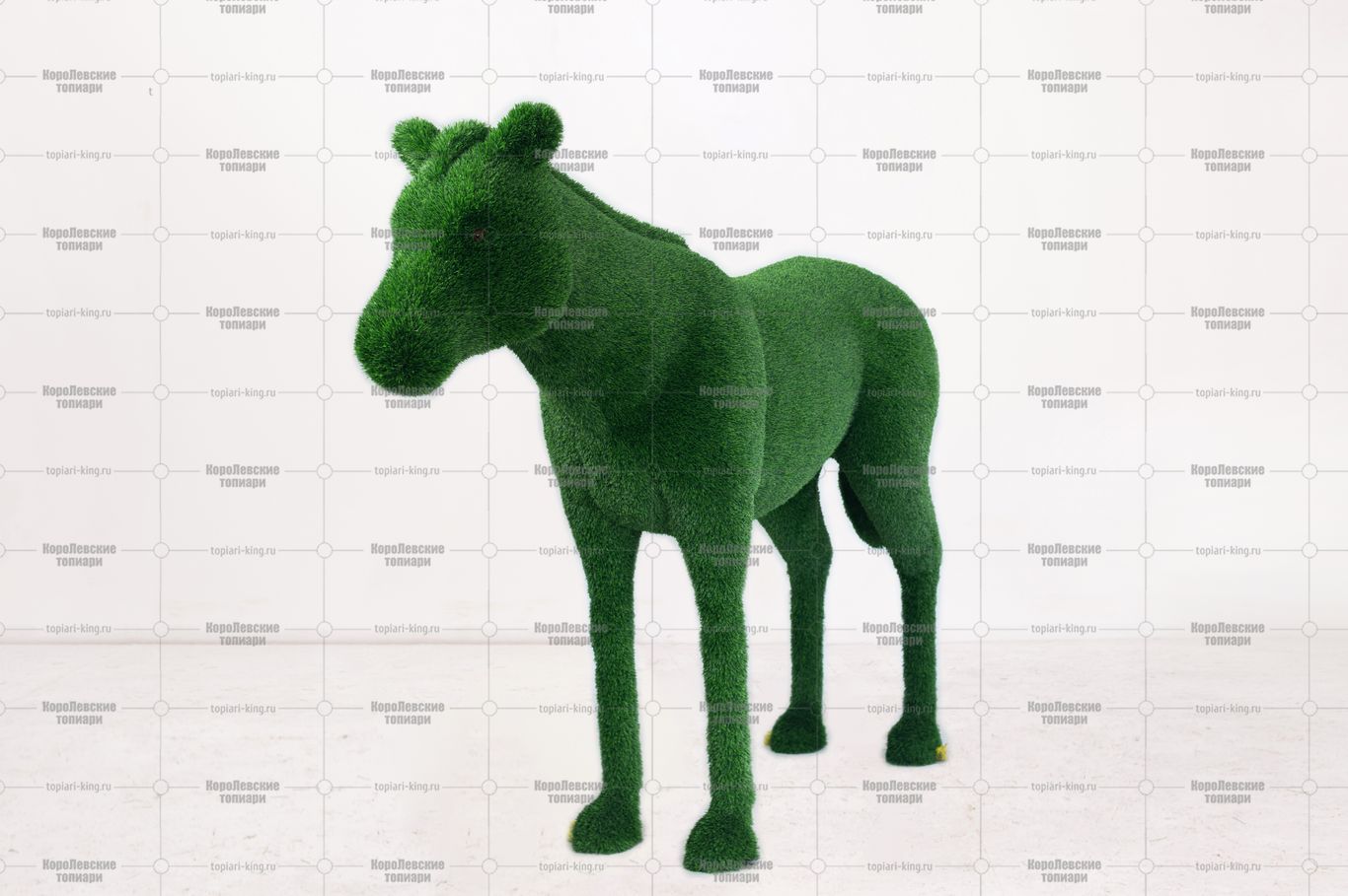 Топиари конь Багги - газон Deluxe Green Топиари конь Багги - газон Deluxe Green
