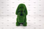 Топиари собака Филька h=80 см, с кашпо - газон Deluxe Green