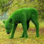 Топиари олень, самочка - газон Eco Green