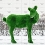 Топиари олень, самочка Нелли - газон Deluxe