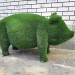 Топиари поросенок толстый, модель 2 - газон Eco