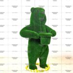 Топиари медведь с кашпо, h=210 см - газон Deluxe