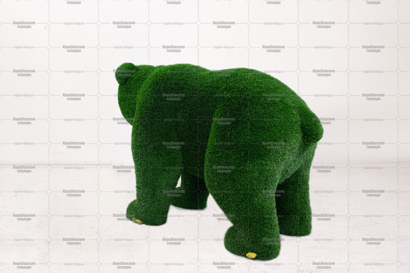 Топиари медведь Муни - газон Deluxe Green Топиари медведь Муни - газон Deluxe Green
