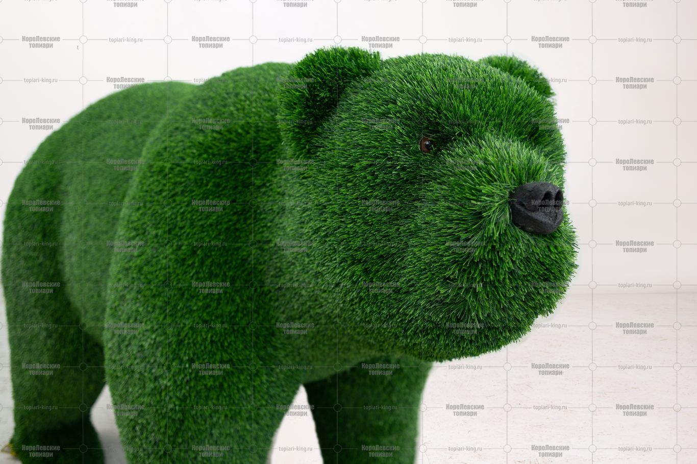 Топиари медведь Муни - газон Deluxe Green Топиари медведь Муни - газон Deluxe Green