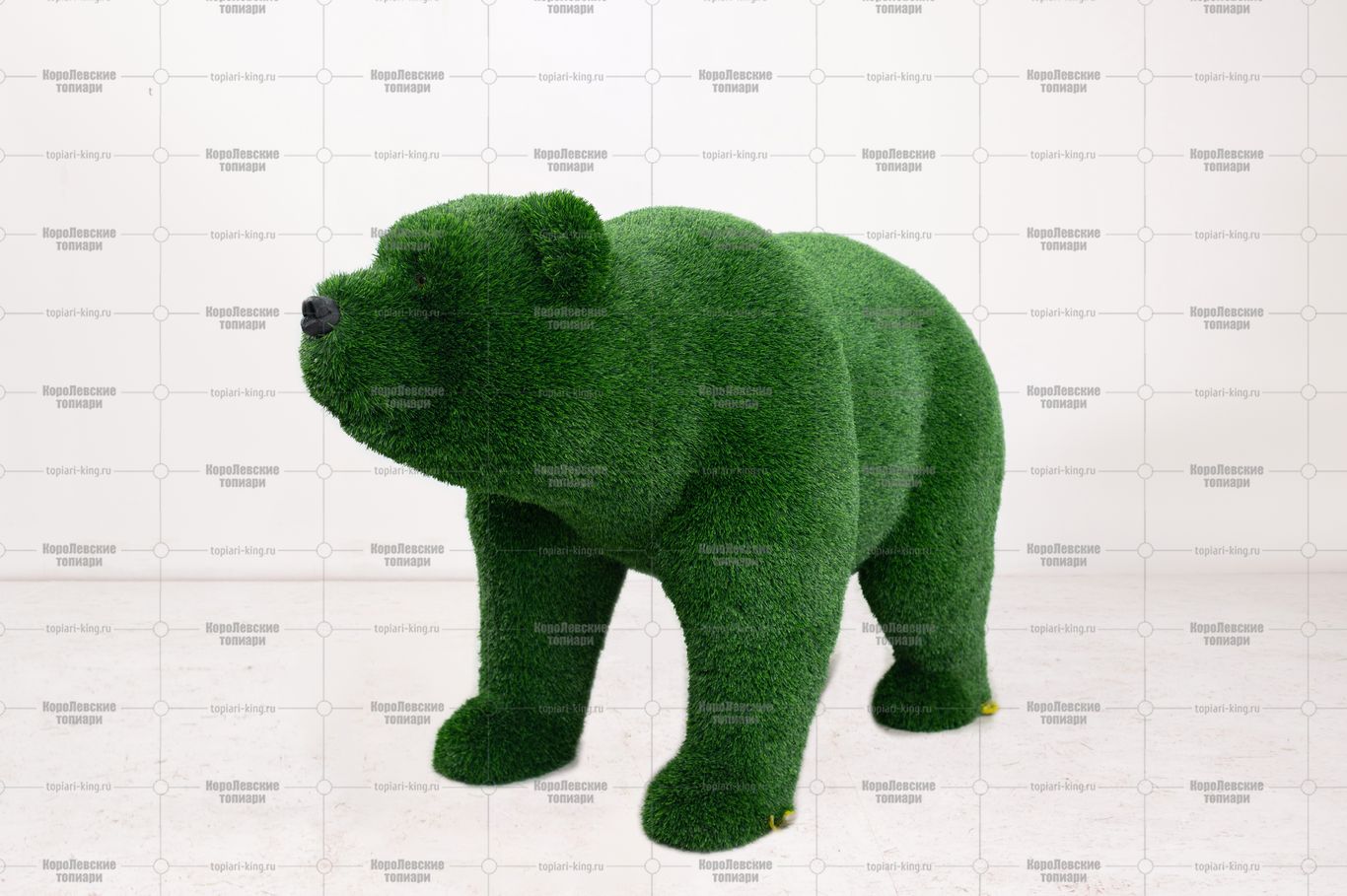 Топиари медведь Муни - газон Deluxe Green Топиари медведь Муни - газон Deluxe Green