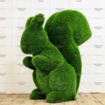 Топиари белочка Эльза, h=100см - газон Deluxe Green