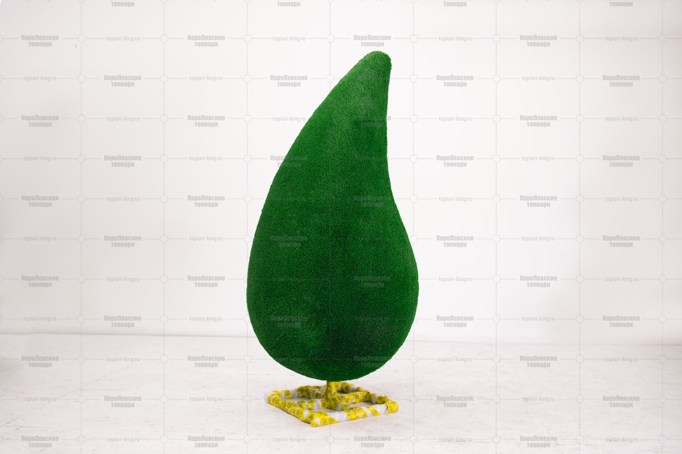 Топиари капля, d=95см - газон Deluxe Green Топиари капля, d=95см - газон Deluxe Green