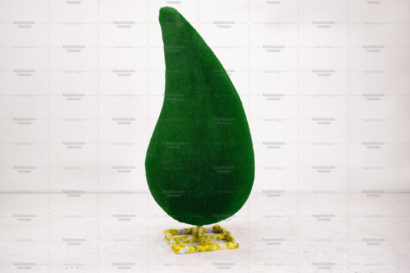 Топиари капля, d=95см - газон Deluxe Green Топиари капля, d=95см - газон Deluxe Green