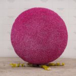 Топиари шар в виде куста туи, d=85см - газон Eco