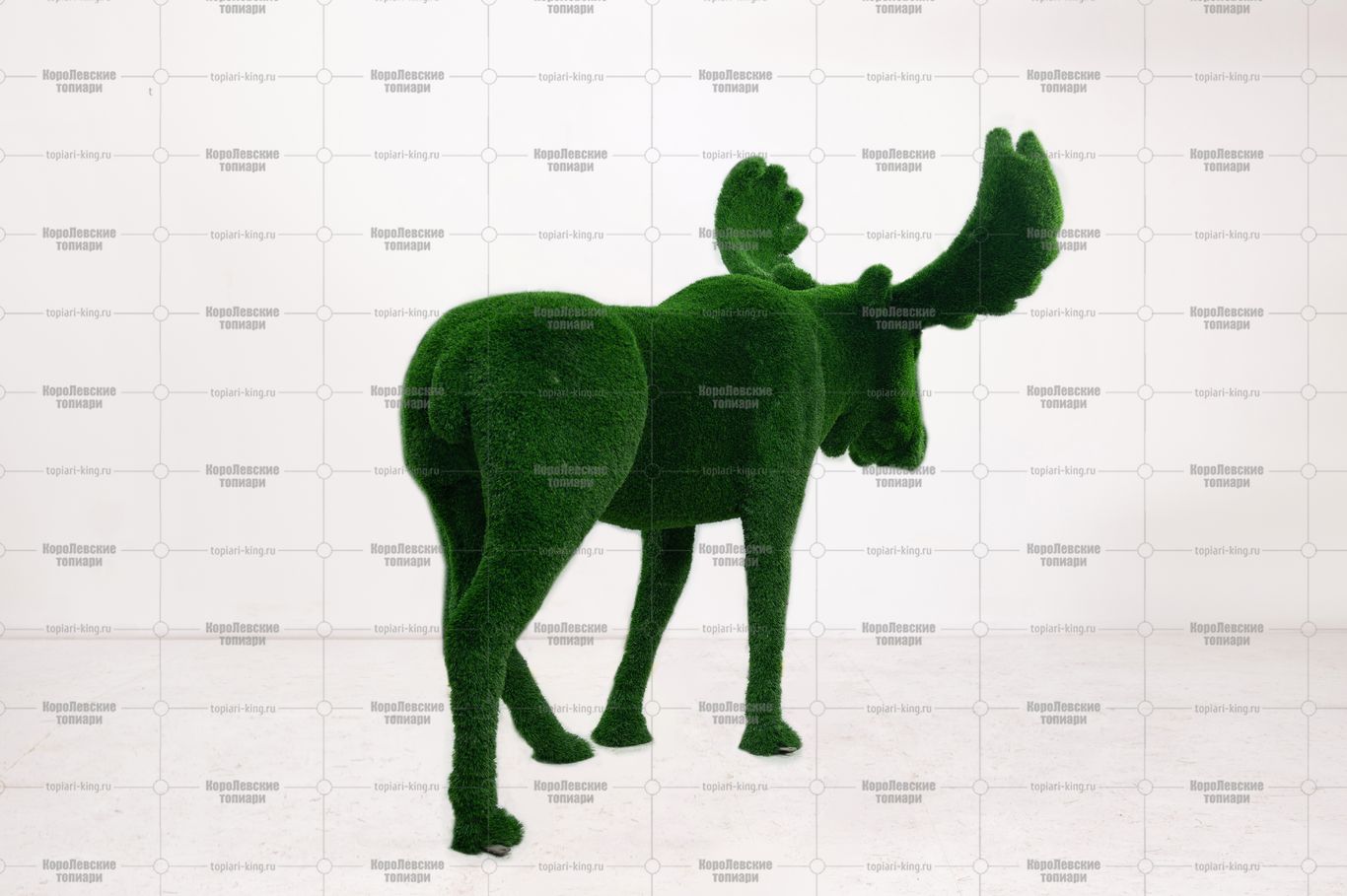 Топиари лось - газон Deluxe Green Топиари лось - газон Deluxe Green