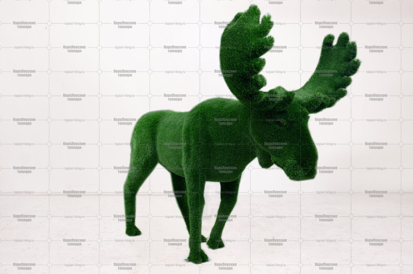 Топиари лось - газон Deluxe Green Топиари лось - газон Deluxe Green