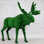 Топиари лось Алкей - газон Есо