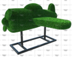 Топиари самолет, L=150см - газон Eco